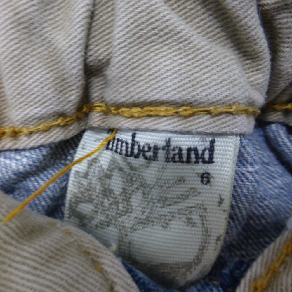 TIMBERLAND, jean shorts, size 6, boys BNWOT - Picture 2 of 5